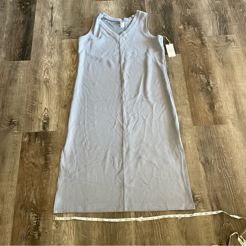 NEW te verde Sleeveless Light Blue Maxi Dress, Women’s Size Large